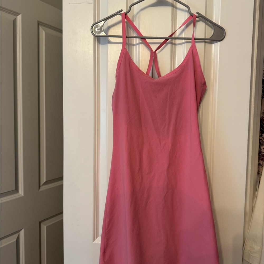 Pink Outdoor Voices workout dress